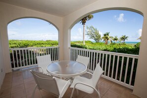 Blick von der Unterkunft