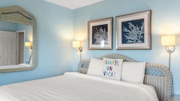 Kondominium, 1 kamar tidur, lantai dasar | Brankas, setrika/meja setrika, Wi-Fi gratis, dan seprai linen