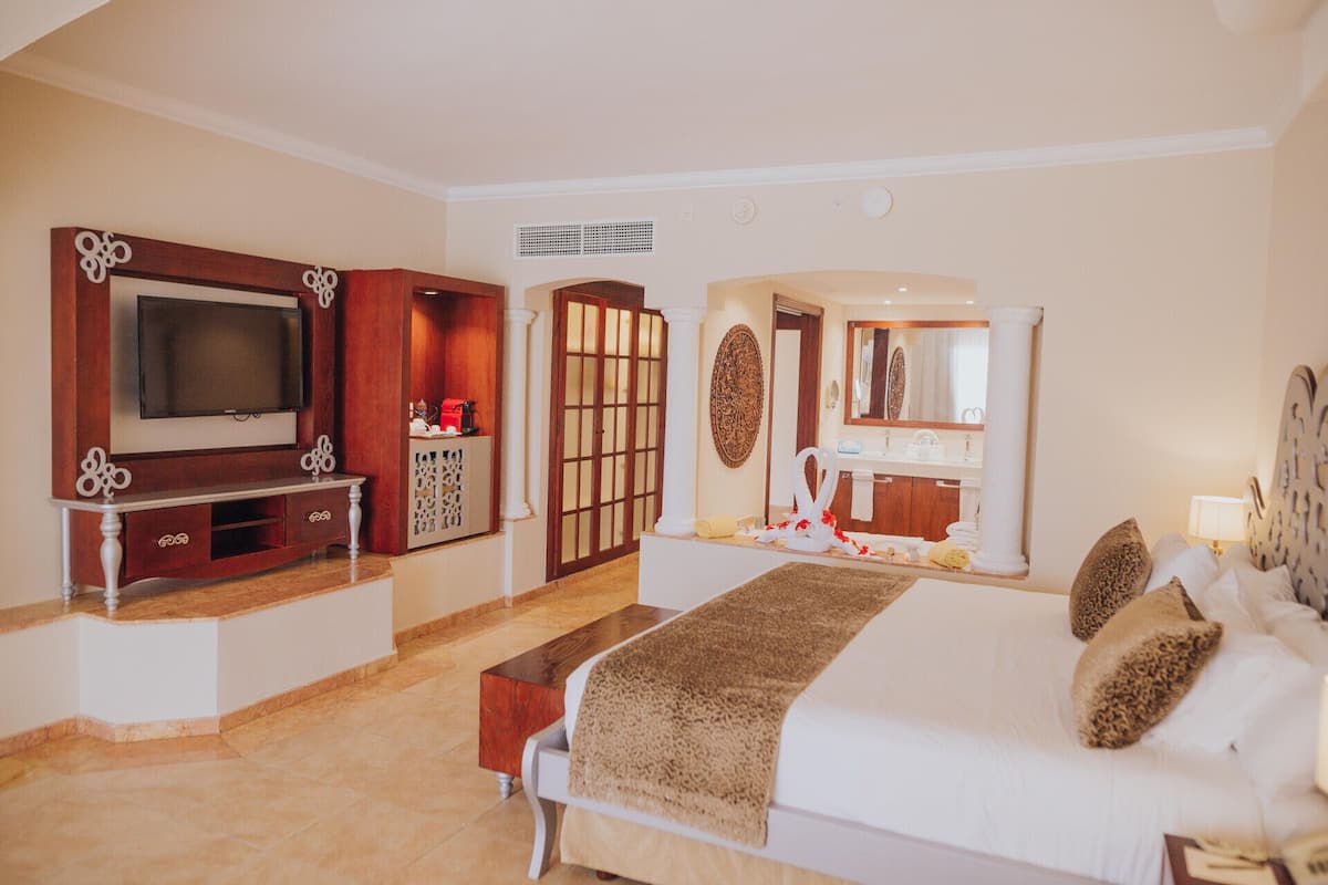 Luxe beddengoed, pillowtop-bedden, een gratis minibar