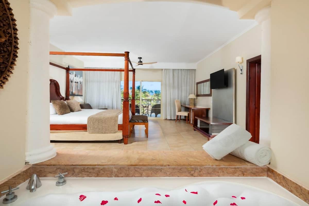 Luxe beddengoed, pillowtop-bedden, een gratis minibar