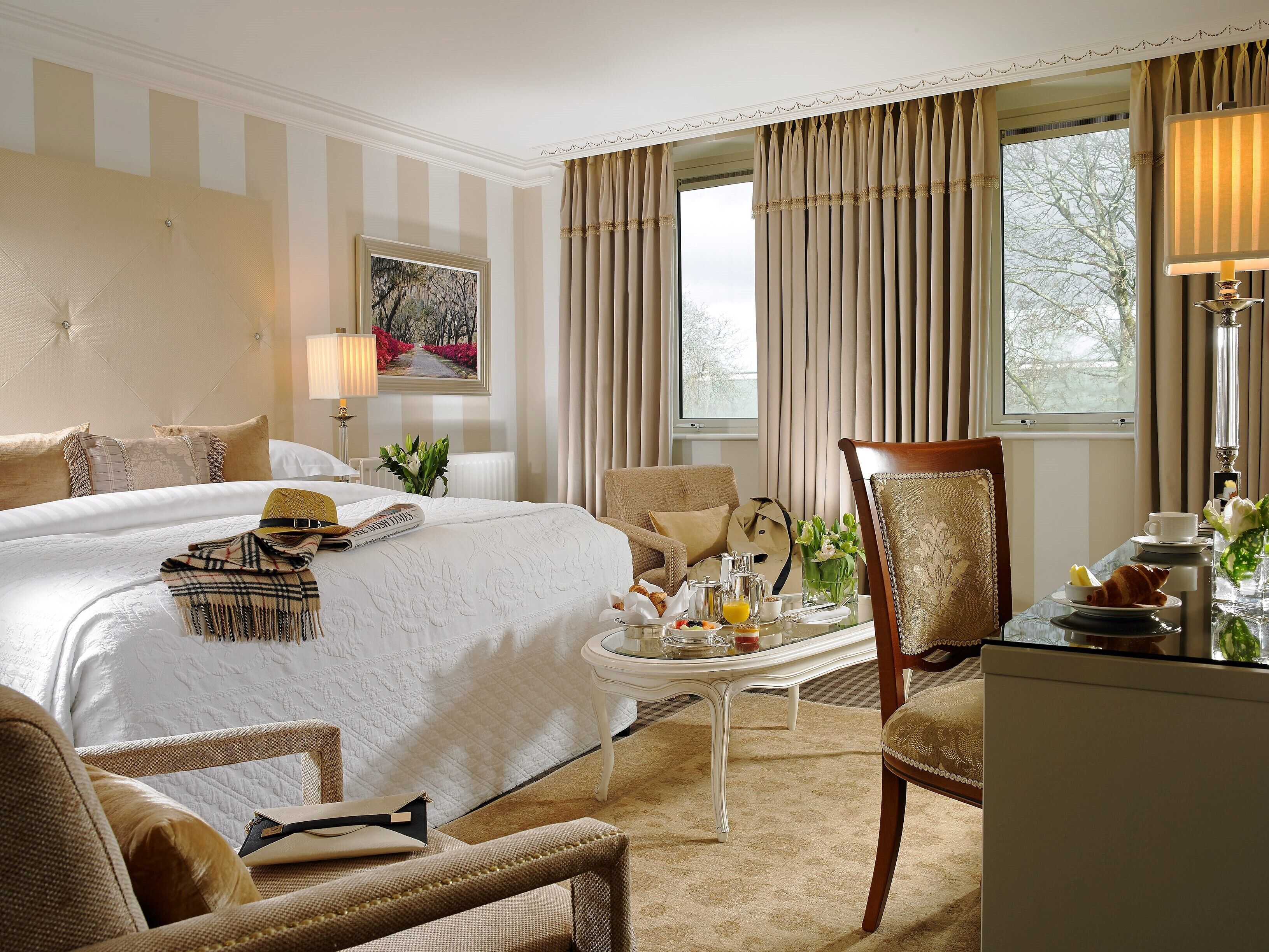 2 bedrooms, hypo-allergenic bedding, in-room safe, iron/ironing board