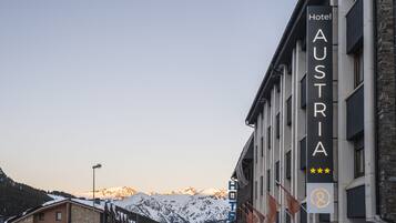 Façade de l’hébergement