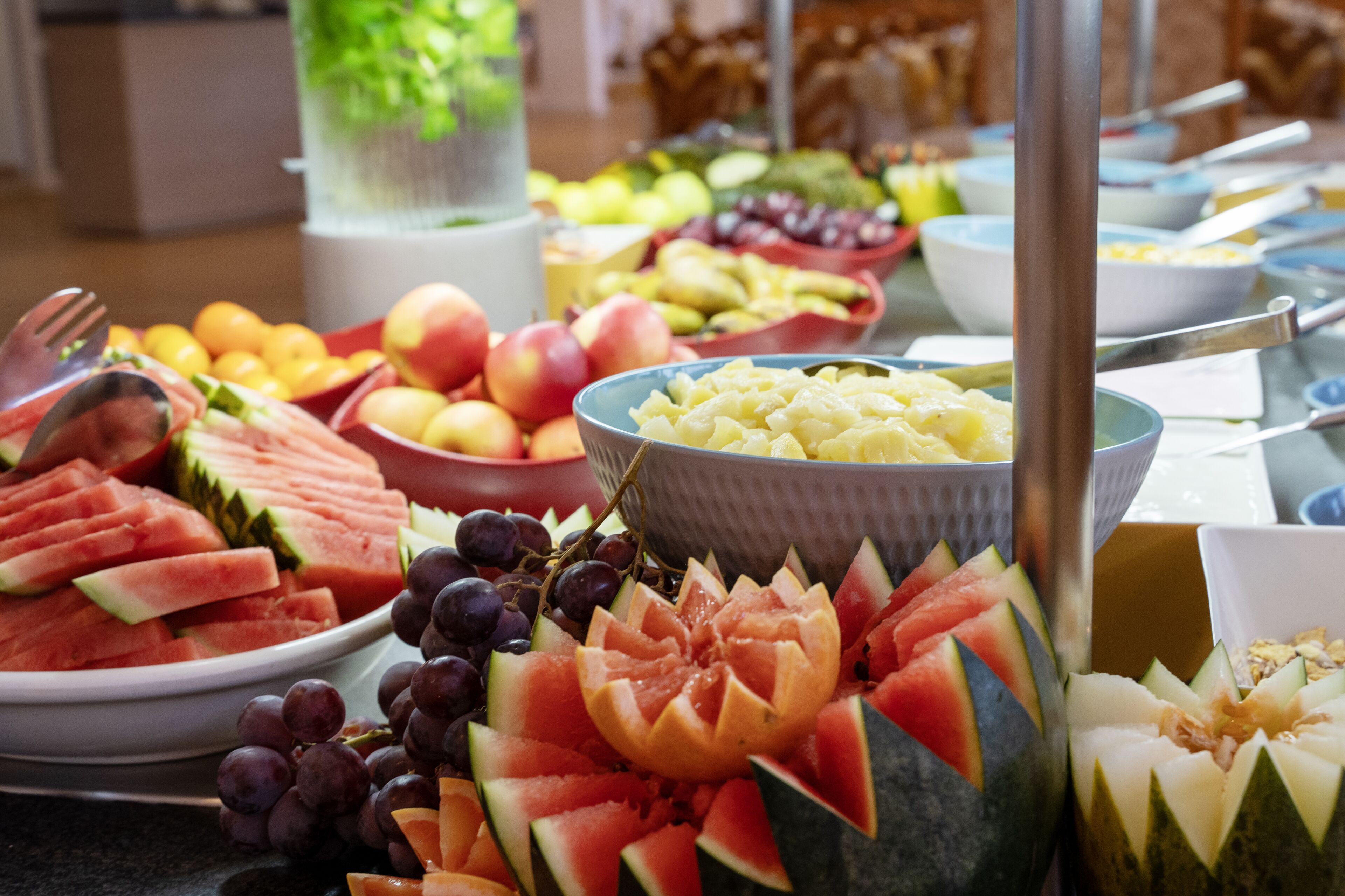 Petit déjeuner buffet