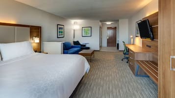 In-room safe, desk, laptop workspace, iron/ironing board