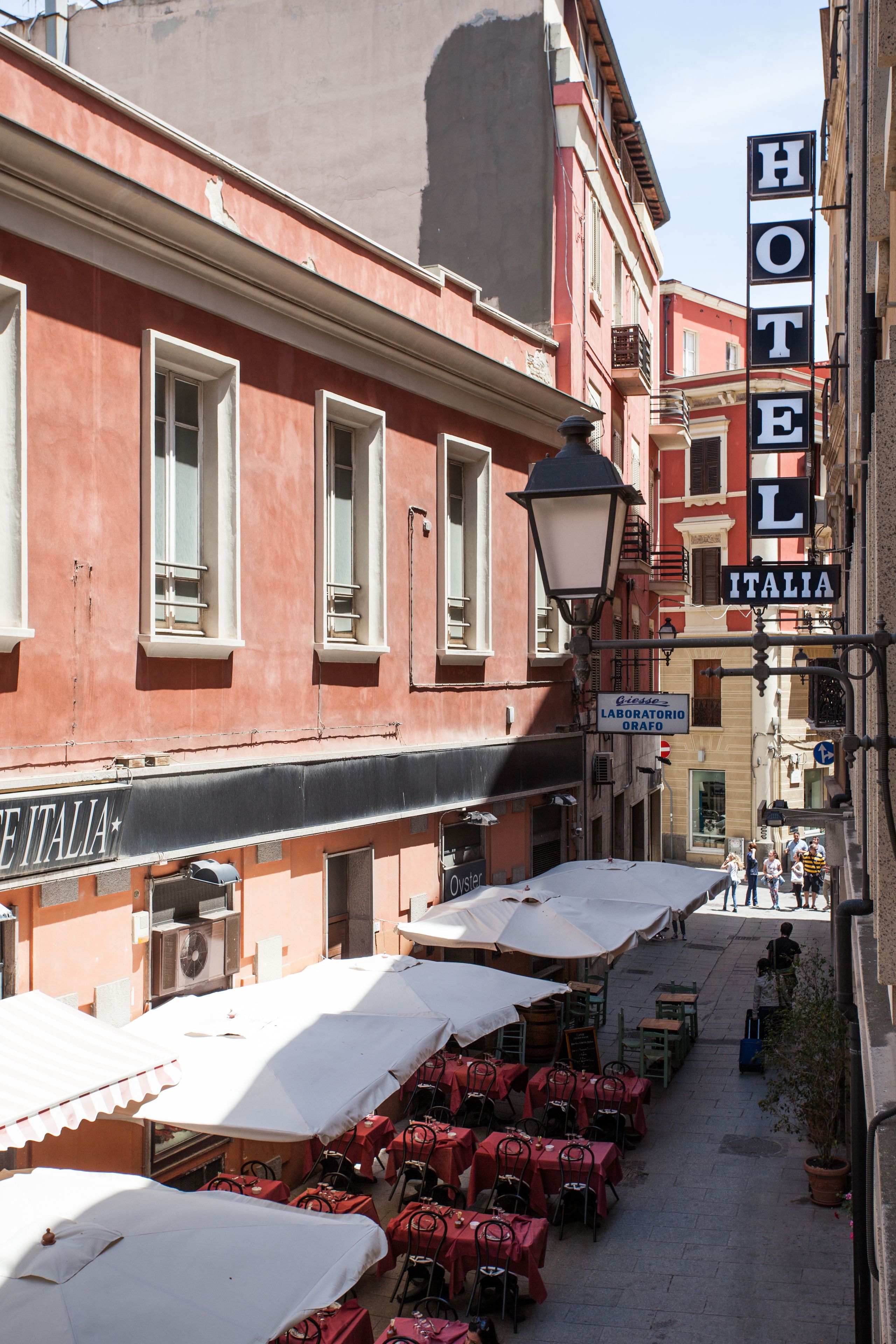 Fassade der Unterkunft