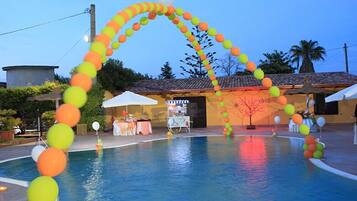 Seasonal outdoor pool