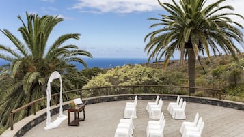 Área para banquetes al aire libre