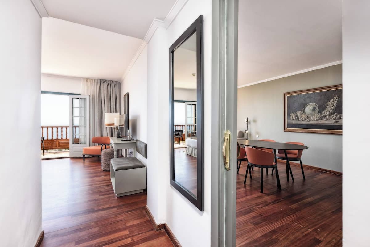 Junior Suite, Sea View | 1 bedroom, premium bedding, minibar, in-room safe