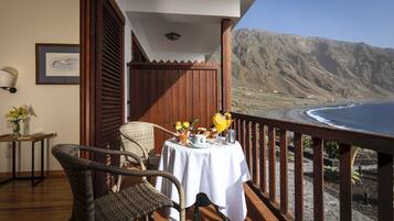 Uitzicht vanuit de kamer