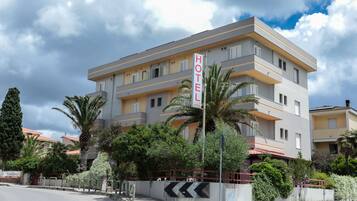 Fassade der Unterkunft