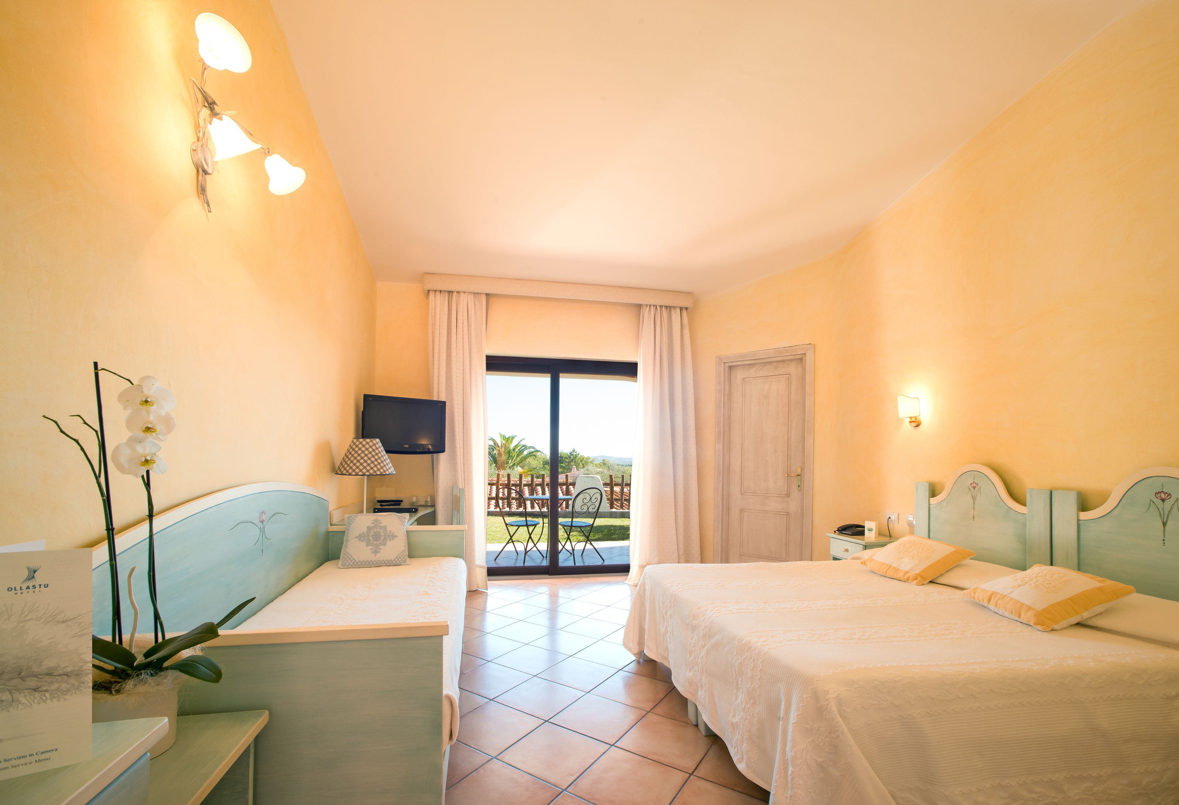 superior double room, patio, sea view | select comfort beds, minibar, in-room safe, individually decorated