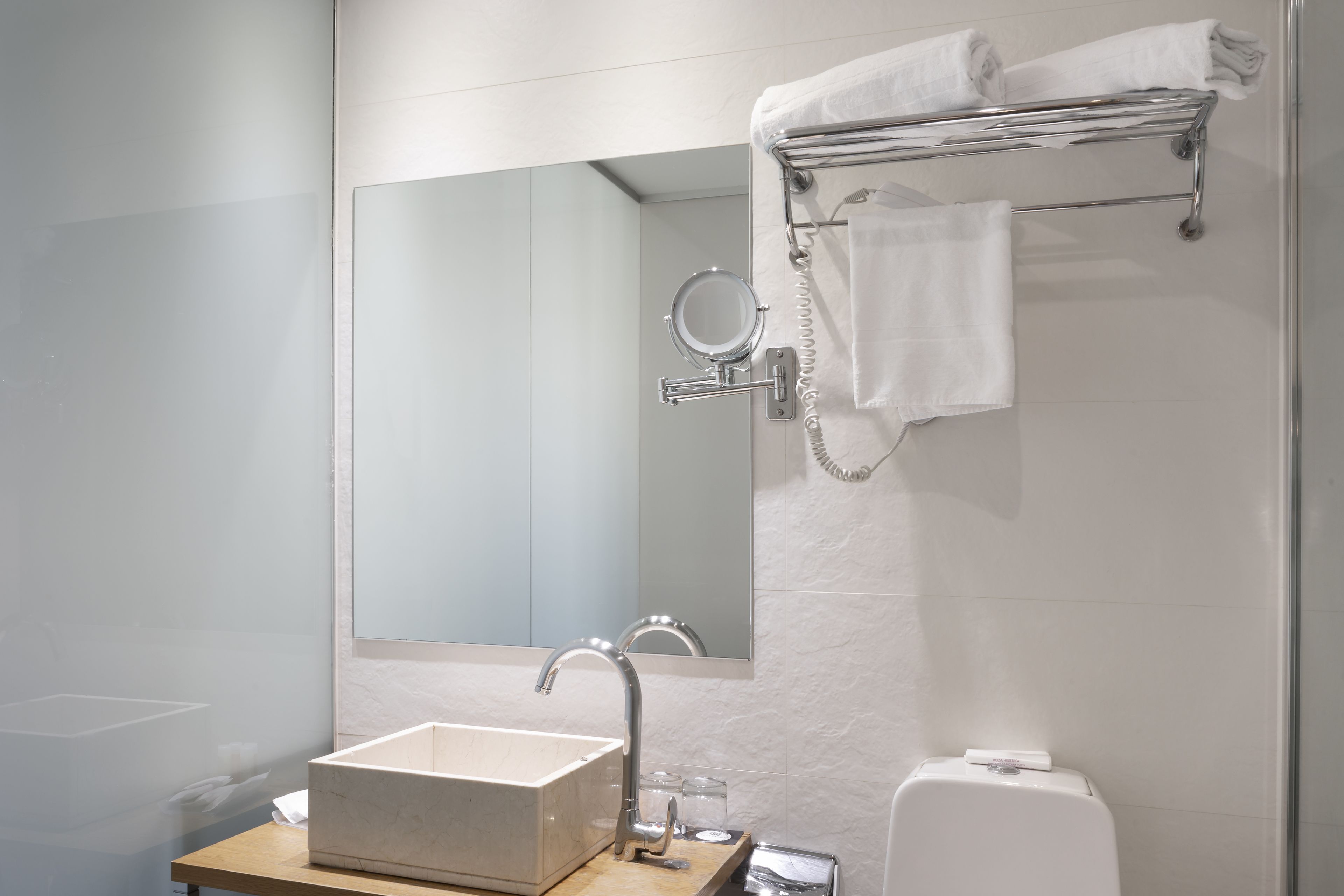 romantic room, 1 double bed | bathroom | shower, designer toiletries, hair dryer, towels