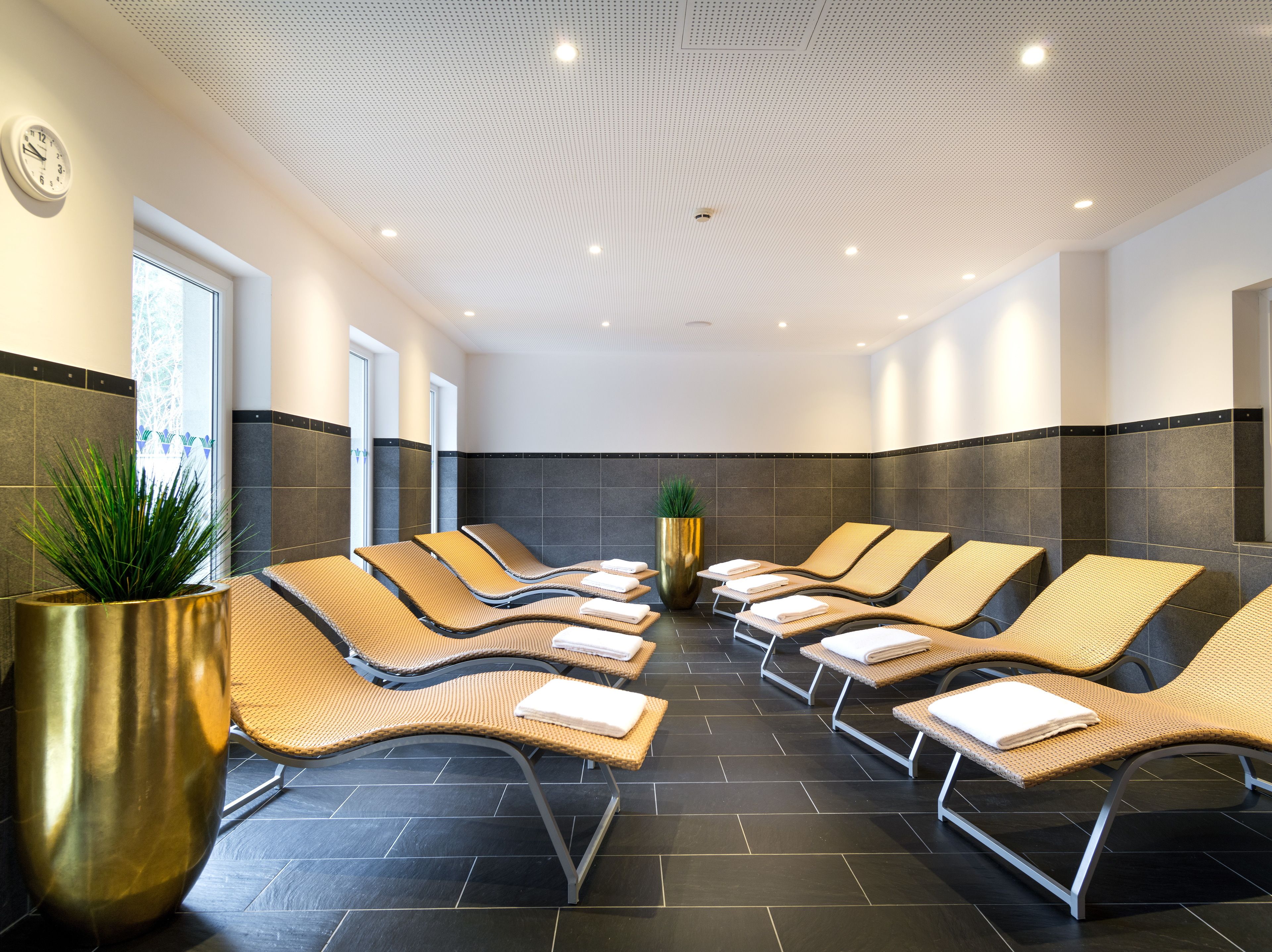 Een sauna, een stoombad