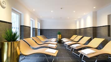 Een sauna, een stoombad