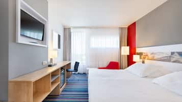 Ropa de cama hipoalergénica y minibar