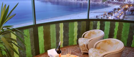 Romantic Suite, Balcony, Sea View | View from room