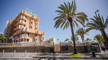 Voorkant van accommodatie