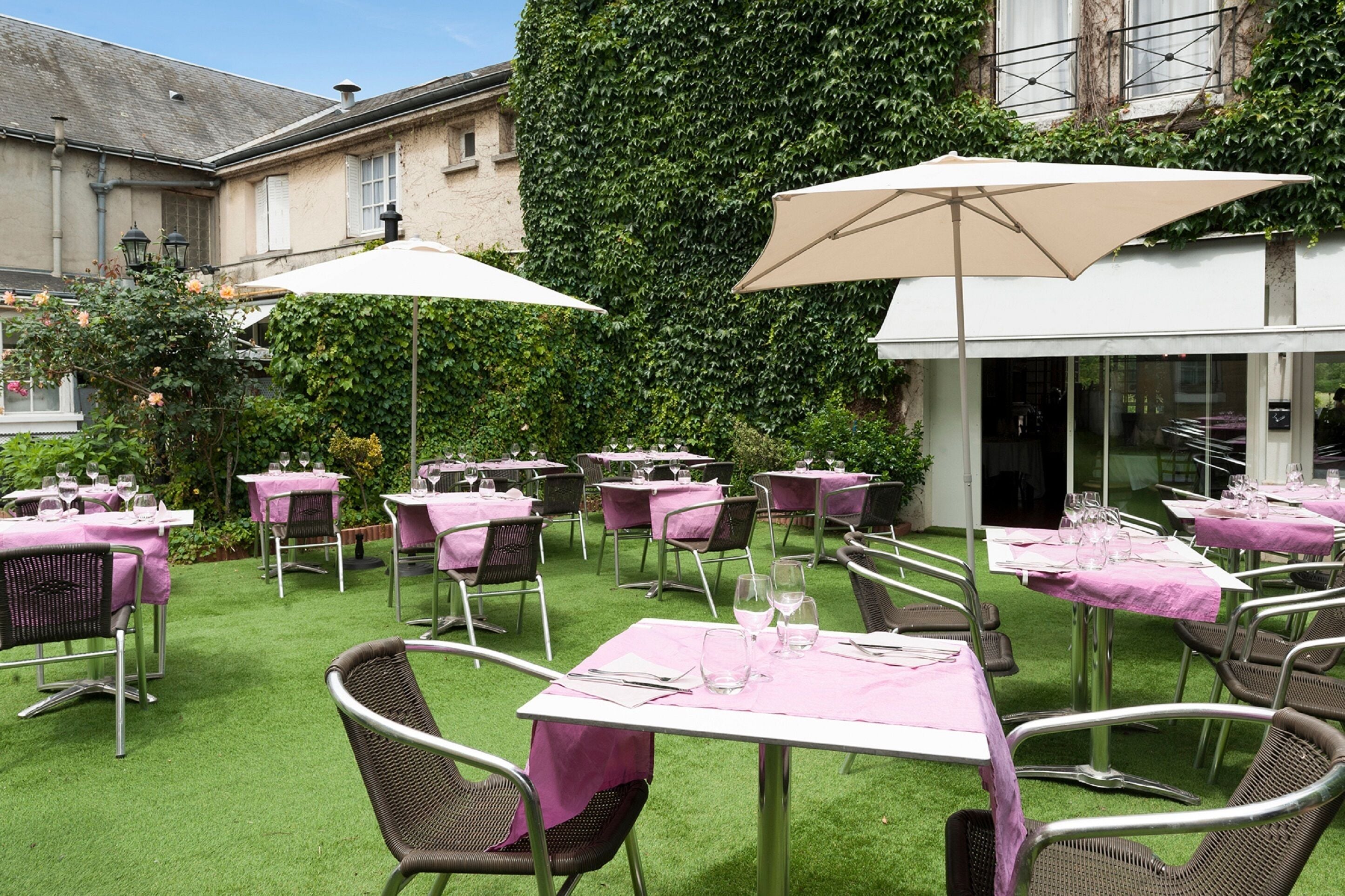 Espace banquet en plein air