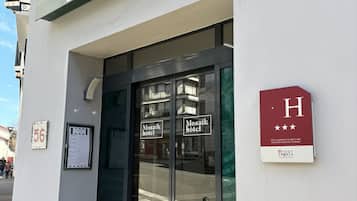 Voorkant van accommodatie
