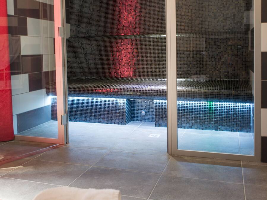 Sauna, hot tub, steam room