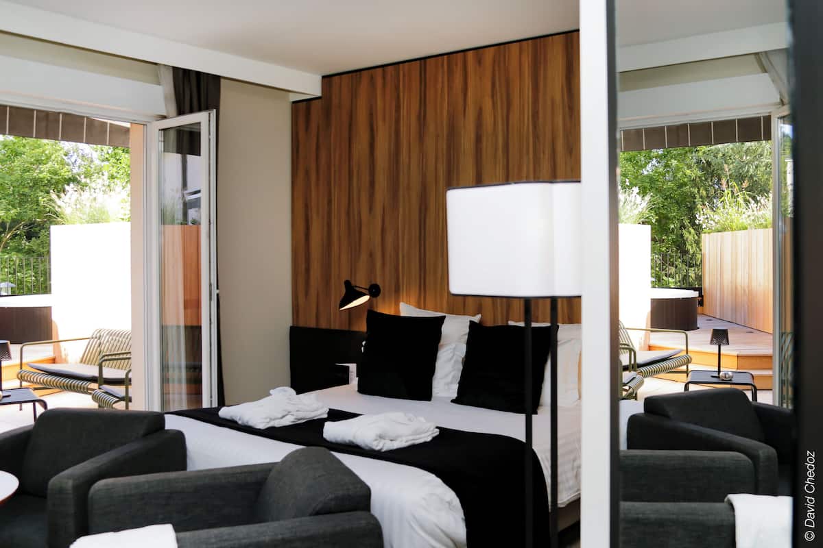 Prestige Cocoon Terrace Room | 1 bedroom, premium bedding, pillow-top beds, minibar