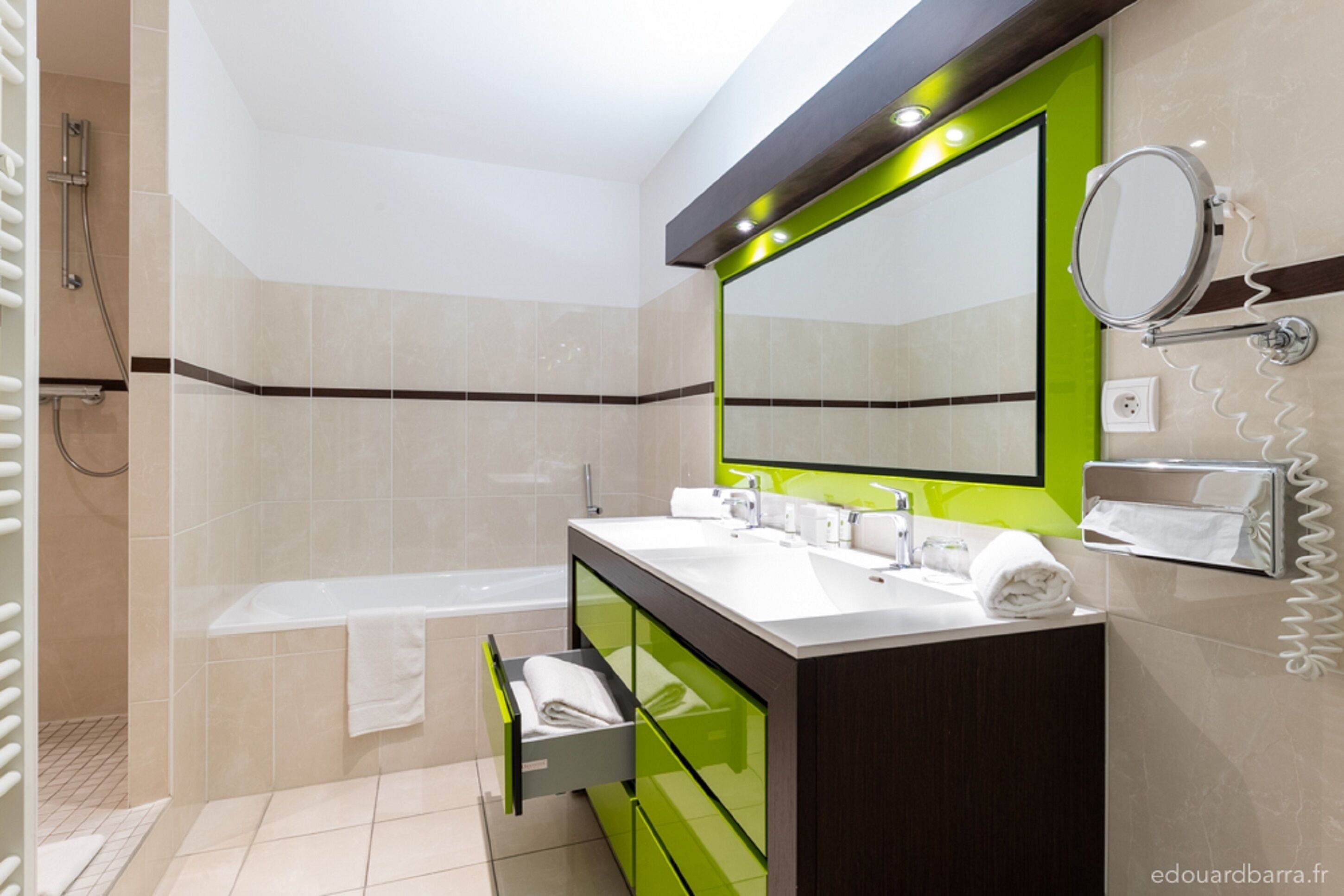 free toiletries, hair dryer, children's dressing gowns, slippers