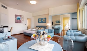 Suite, Multiple Beds, Terrace, Sea View (with 1 Sofabed) | Down comforters, minibar, in-room safe, desk