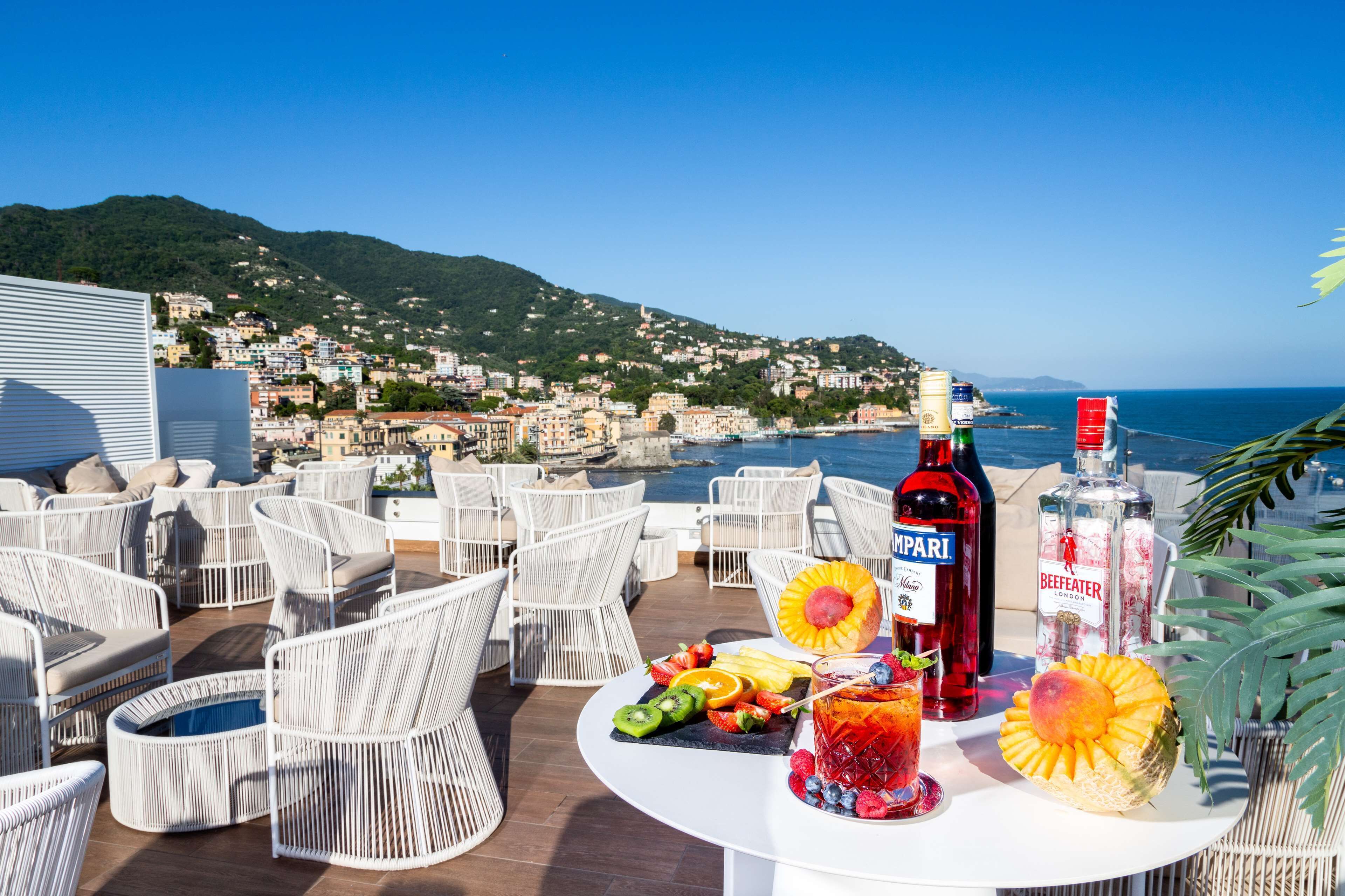 rooftop bar, ocean views, open selected days