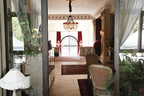 Interior entrance