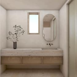 Villa, 4 habitaciones, vista al mar (Emelisse) | Baño | Regadera, regadera tipo lluvia, amenidades de baño de diseñador