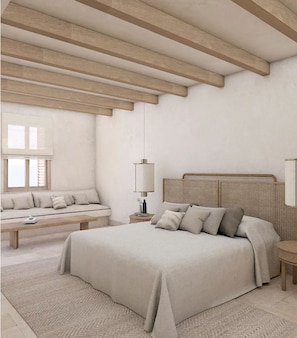 Villa, 4 Bedrooms, Sea View (Emelisse) | Premium bedding, minibar, in-room safe, desk - Emelisse Nature Resort (Kefalonia)