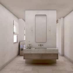 Villa Prestigio, 3 habitaciones, frente al mar | Baño | Regadera, regadera tipo lluvia, amenidades de baño de diseñador