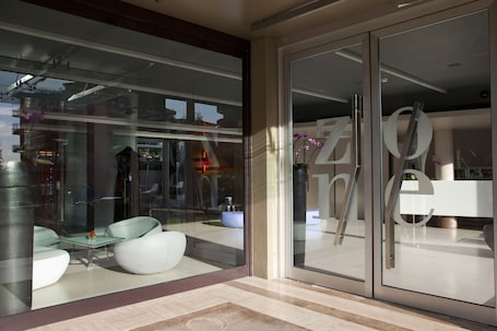 Entrada de la propiedad