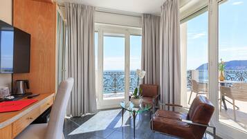 Suite Panoramique, terrasse, vue mer