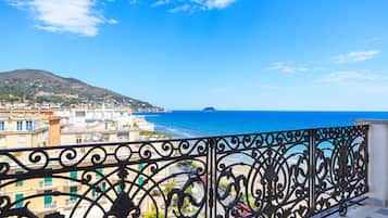 Junior Suite con Balcone e Vista Mare | Balcony view