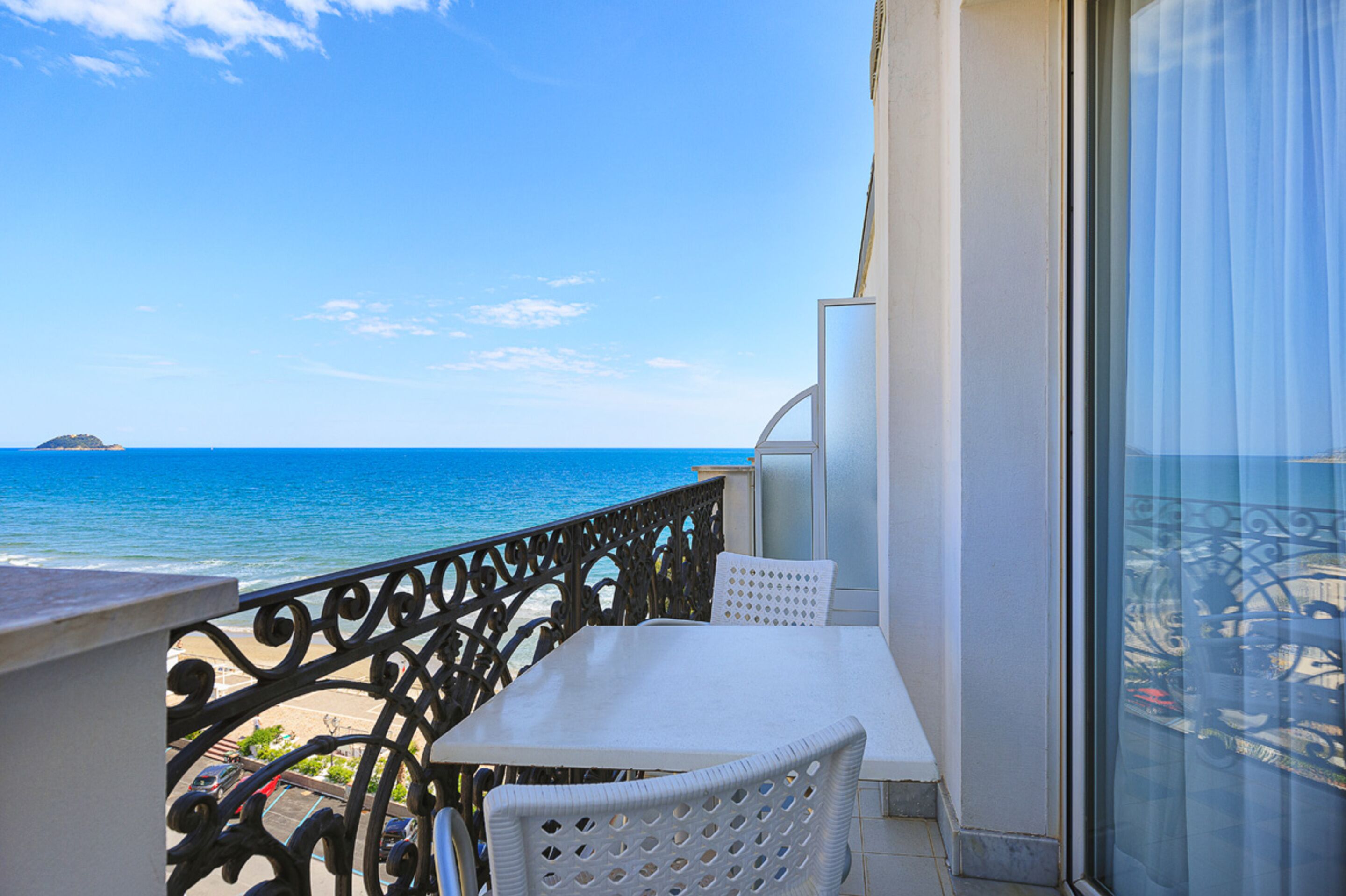 junior suite con balcone e vista mare | balcony
