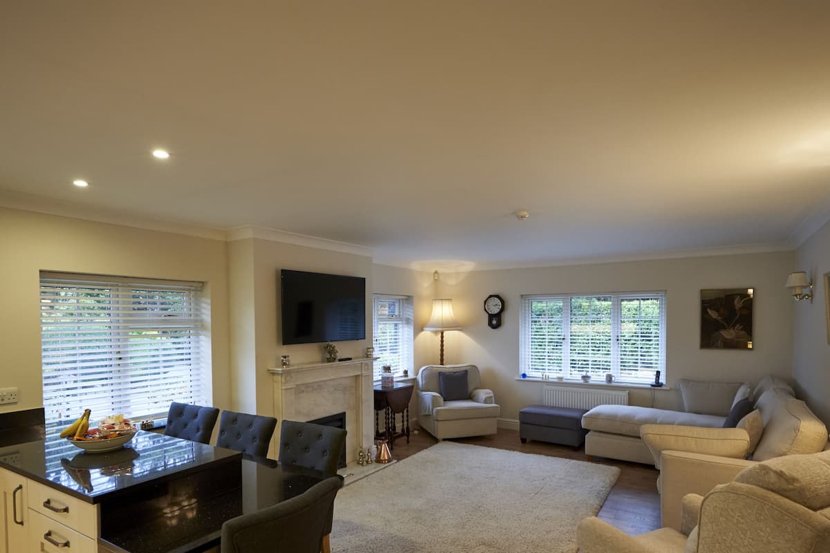 the ashby suite | living area | tv