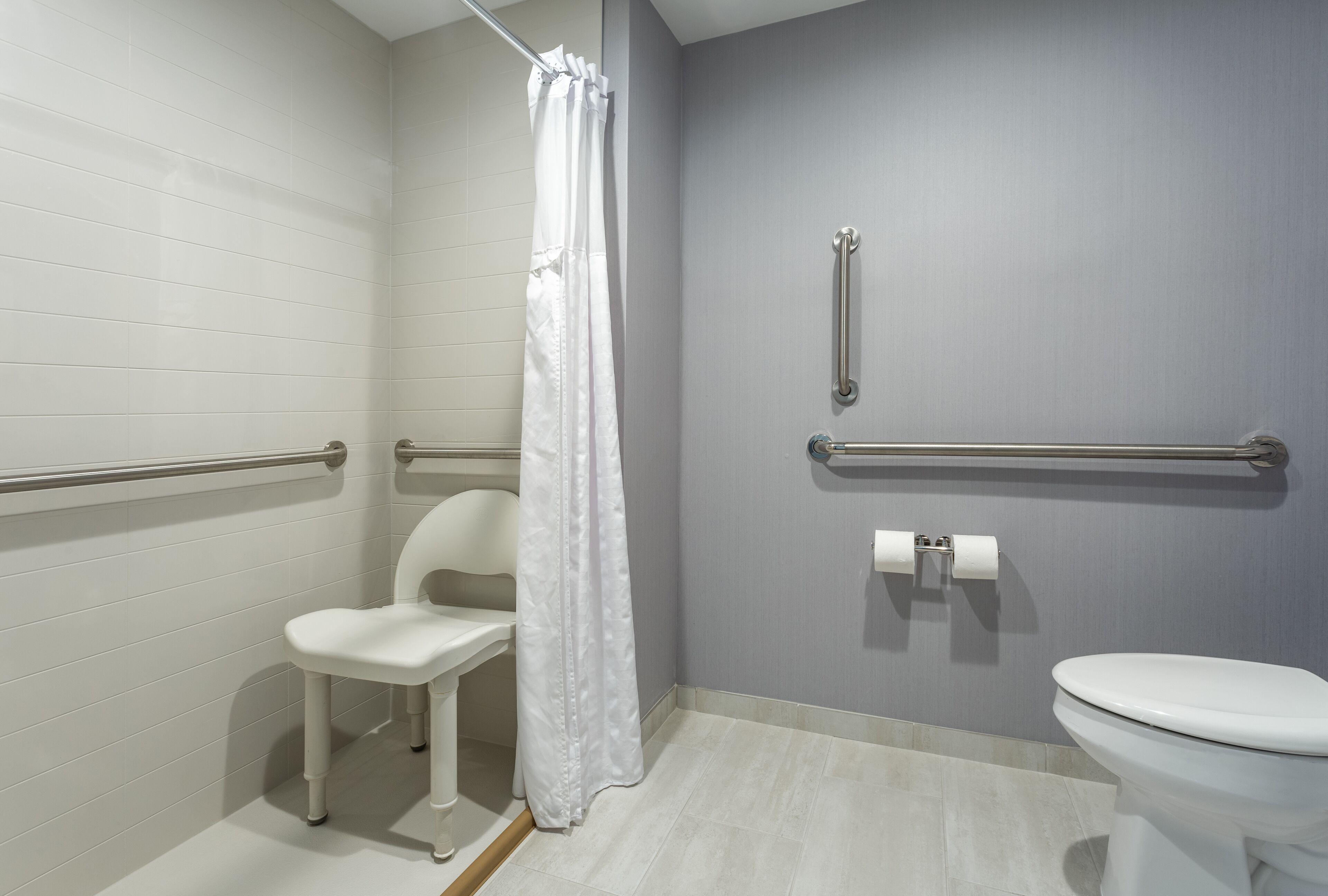 room, 1 king bed, accessible, bathtub | bathroom | shower, designer toiletries, hair dryer, towels