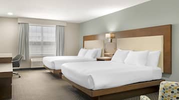 Standardzimmer, 2 Queen-Betten, Nichtraucher, Kühlschrank (Larger Room) | Hochwertige Bettwaren, Pillowtop-Betten, Zimmersafe