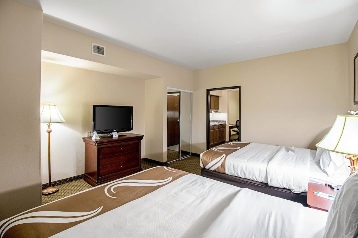 Desk, soundproofing, iron/ironing board, rollaway beds