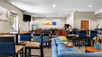 Free buffet breakfast