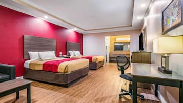 Phòng Tiêu chuẩn, 2 giường cỡ queen, hút thuốc | Bàn, bàn ủi/dụng cụ ủi quần áo, truy cập Internet không dây miễn phí
