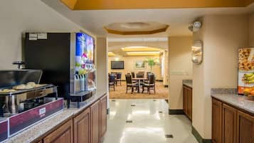 Free buffet breakfast