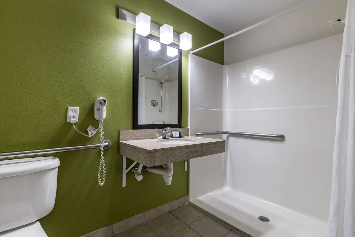 In-room safe, desk, blackout curtains, iron/ironing board
