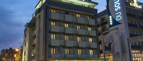 Front of property – evening/night