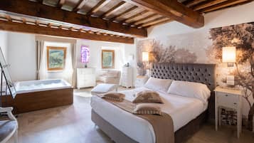Suite Spa | 1 間臥室、義大利 Frette 床單、高級寢具、記憶床墊