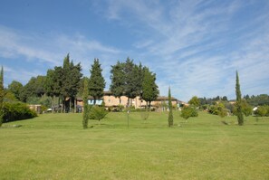 Suite romántica, bañera de hidromasaje, vistas al parque (Sauna) | Vistas desde la habitación