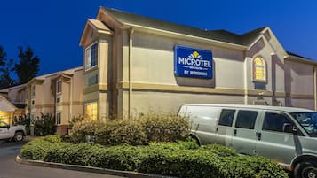 Front of property – evening/night