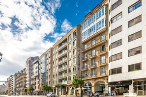 Voorkant van accommodatie