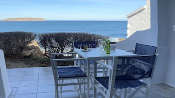 Apartament familiar, 2 dormitoris, terrassa, vistes al mar | Terrassa o pati